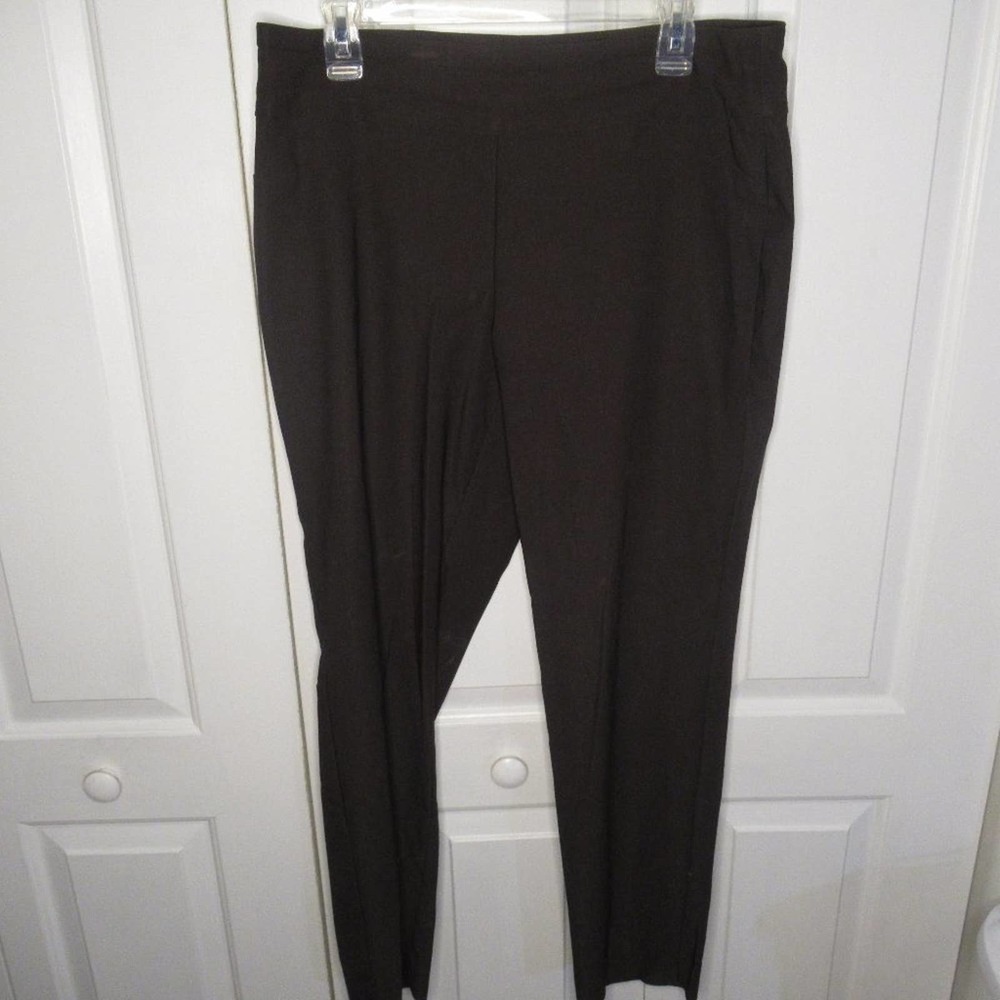 Charter Club Pant Shop Classic Fit Dark Brown Pant